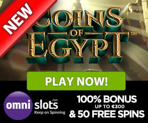 Omnislots Coins of Egypt